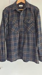 NIEUW! GENTILUOMO BLOUSE / VEST BLAUW BRUIN FASHION FIT MT L, Blauw, Nieuw, Gentiluomo, Halswijdte 39/40 (M)