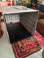 Hondenbench xxl (garagedeur) met benchhoes en Divider, Dieren en Toebehoren, Ophalen, Zo goed als nieuw