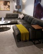 Surpise U hoekbank in Goldy Hunter nu eenmalig €1499,-, Ophalen, Nieuw, Stof