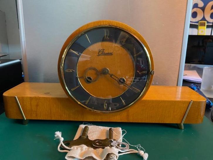 Tafel - Schouw klok, Antiek en Kunst, Antiek | Klokken, Ophalen