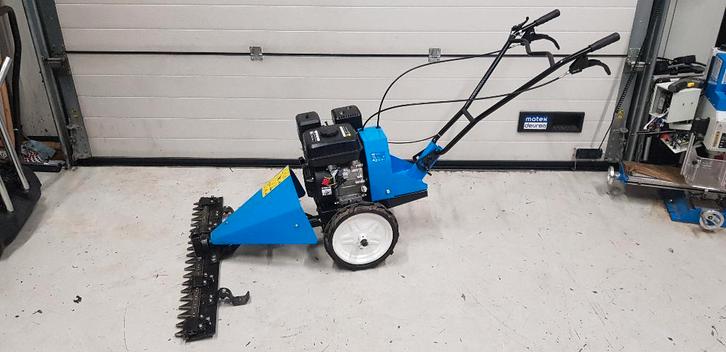 HBM 100 cm Balkmaaier, Zeismaaier 208cc - 7.5 PK., Tuin en Terras, Grasmaaiers, Zo goed als nieuw, 50 cm of meer, Balkmaaier, Ophalen of Verzenden