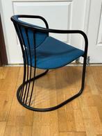 Post moderne stoelen 4x gr/blauw, Huis en Inrichting, Stoelen, Ophalen of Verzenden, Gebruikt, Blauw, Post modern