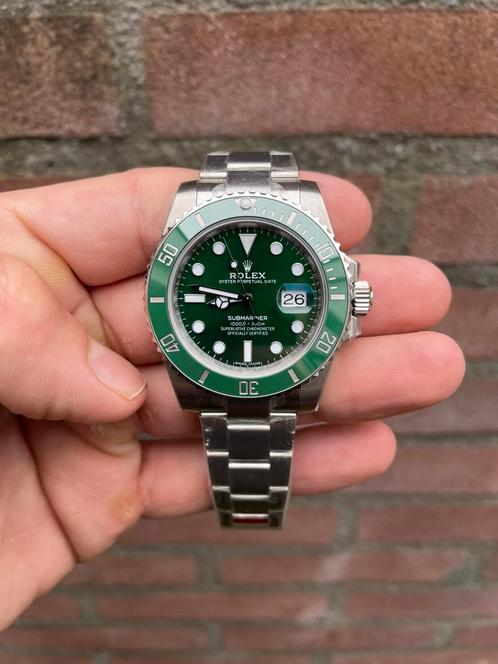 Rolex Submariner Hulk 40mm, Sieraden, Tassen en Uiterlijk, Sporthorloges, Ophalen