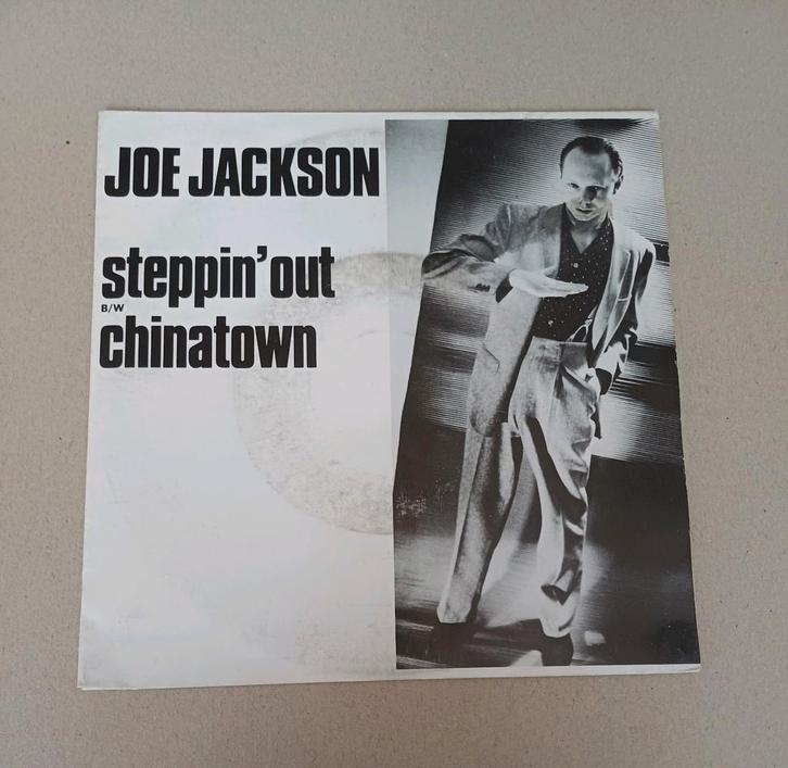 Joe Jackson  - Steppin' Out, Cd's en Dvd's, Vinyl Singles, Gebruikt, Single, Pop, 7 inch, Ophalen of Verzenden