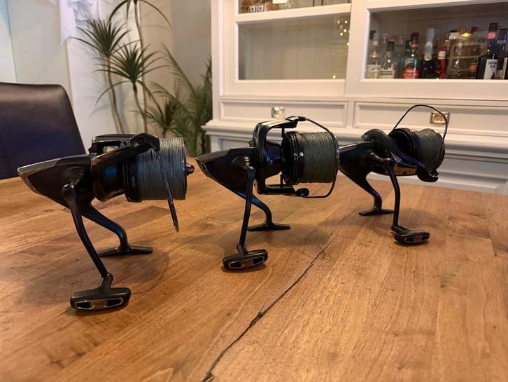 Shimano Aero Technium MGS 14000 XTD Molen, Watersport en Boten, Hengelsport | Karpervissen, Zo goed als nieuw, Molen, Ophalen of Verzenden