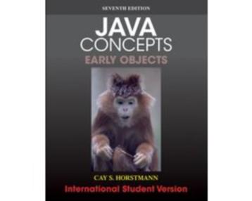 Java Concepts 7th Ed International Stude 9781118318768 beschikbaar voor biedingen
