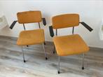2xGispen stoelen model 1235, goede basis, Huis en Inrichting, Stoelen, Ophalen, Gebruikt, Twee, Overige kleuren