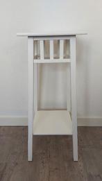 IKEA Lantliv Plantenstandaard / Bijzettafeltje wit, Ophalen, Gebruikt