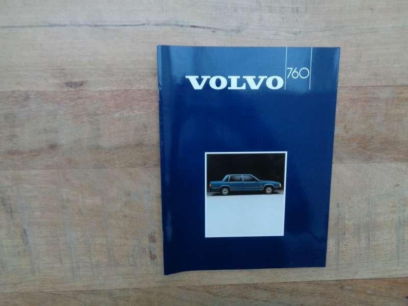 Volvo 760 - Folder Brochure Nederlands - Druk 1985, Verzenden, Gelezen, Volvo