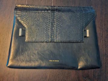 Laptophoes / laptoptas Ideal of Sweden zwart croco beschikbaar voor biedingen