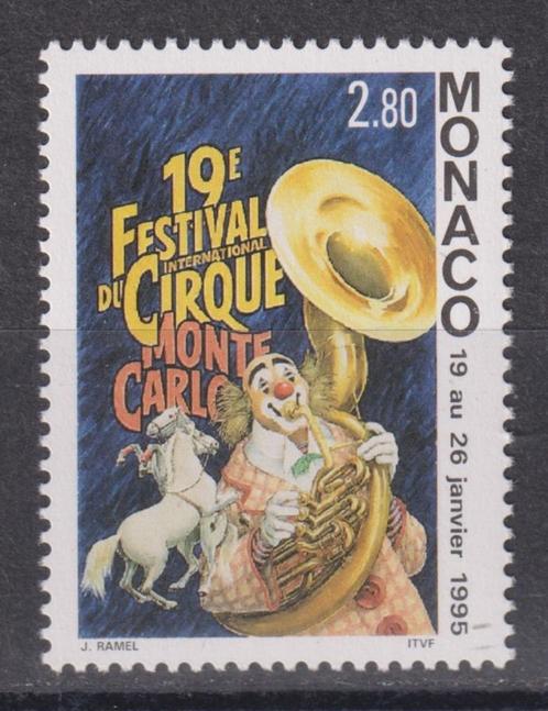 Monaco 2214 1995 postfris, Postzegels en Munten, Postzegels | Europa | Frankrijk, Postfris, Ophalen of Verzenden