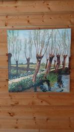 Schilderij: Wilgen aan het water, Ophalen