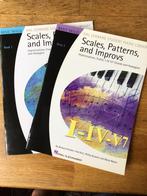 Hal Leonard student piano library, delen 1 en 2, scales etc, Klassiek, Les of Cursus, Ophalen of Verzenden, Zo goed als nieuw