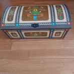 Grote blikken opbergbox, breedte 40, diepte 22, hoogte 18 cm, Verzamelen, Ophalen of Verzenden, Zo goed als nieuw, Overige