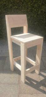 steigerhout barkrukken en tafel, Tuin en Terras, Verzenden, Nieuw, Hout
