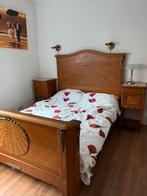 Antiek Art deco Victoriaans slaapkamer set compleet, Ophalen, Gebruikt, Tweepersoons, Victoriaans Art Deco Antiek