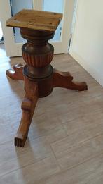 Antieke houten tafelpoot, Ophalen of Verzenden