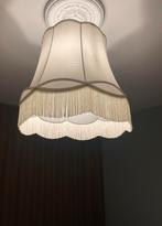 Witte lampenkap, Huis en Inrichting, Lampen | Lampenkappen, Ophalen of Verzenden, Zo goed als nieuw, Rond
