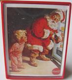 twee miniatuur lijstjes met Coca Cola kerstafbeeldingen, Overige typen, Ophalen of Verzenden, Zo goed als nieuw