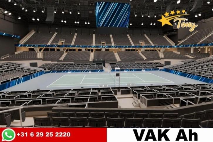 ABN OPEN ROTTERDAM FINALE TICKETS | Cat 1 kaarten Ahoy, Tickets en Kaartjes, Sport | Tennis, Drie personen of meer, Februari