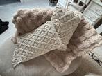 2 nieuwr macrame kussens off white, Verzenden, Zo goed als nieuw