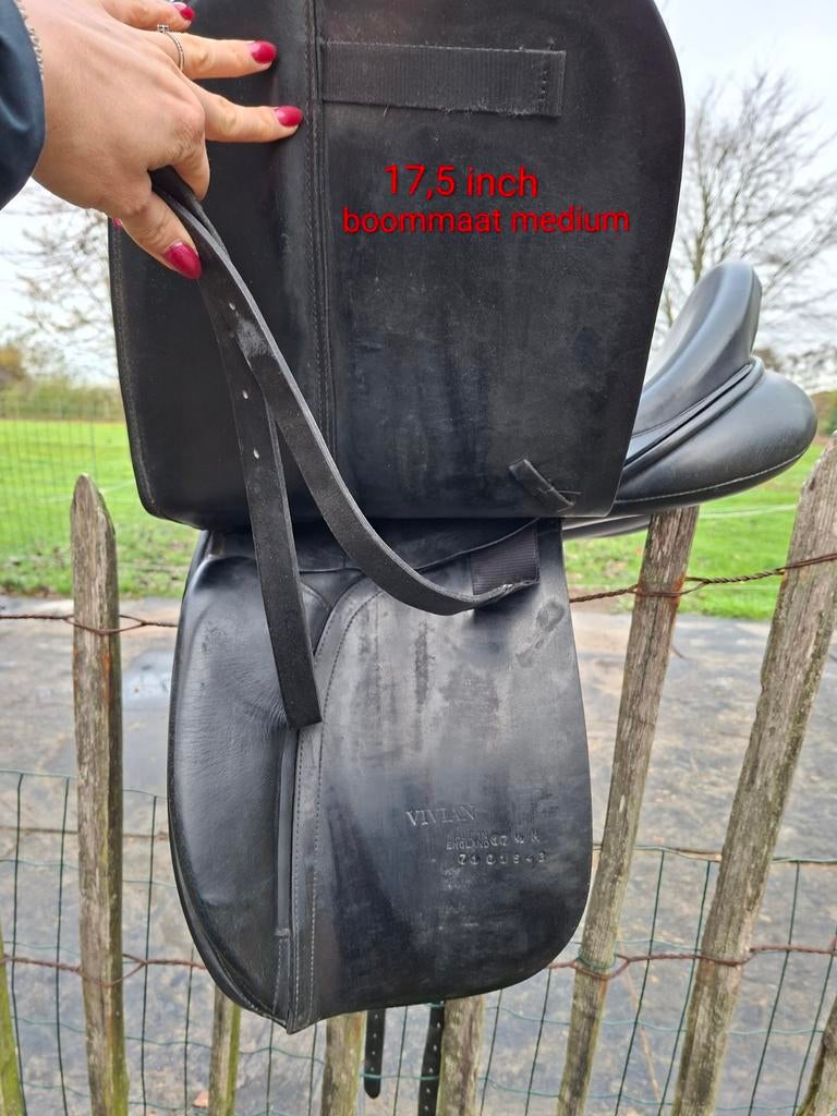 Ideal vivian dressuurzadel, Ophalen of Verzenden, Gebruikt, Dressuur