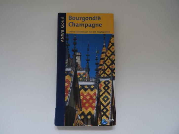 Bourgondie en Champagne ; anwb goud reisgids , met de kaart, Boeken, Reisgidsen, Nieuw, Reisgids of -boek, Europa, ANWB, Ophalen of Verzenden