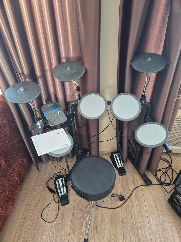 Elektronisch Drumstel - Perfect voor Beginners!, Muziek en Instrumenten, Drumstellen en Slagwerk, Gebruikt, Overige merken, Elektronisch