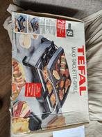 Maxi raclette grill tefal, Witgoed en Apparatuur, Gourmetstellen, Ophalen of Verzenden, Zo goed als nieuw