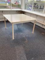 Tafel, Huis en Inrichting, Tafels | Eettafels, Ophalen, Gebruikt, Vierkant, Vijf personen of meer