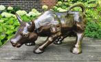 STIER / WALL STREET STIER / BRONS / 88 CM LANG, Antiek en Kunst, Ophalen