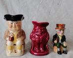 3 Toby Jugs kannetjes, Antiek en Kunst, Ophalen of Verzenden