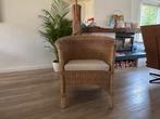 Stoel van riet 2x, Huis en Inrichting, Stoelen, Ophalen, Gebruikt, Twee, Overige kleuren