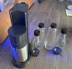 SodaStream DUO + 4 Flessen. 2 glas, 2 plastic, Ophalen of Verzenden, Zo goed als nieuw