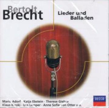 BRECHT Lieder und balladen CD DECCA ELOCUENCE NIEUWSTAAT beschikbaar voor biedingen