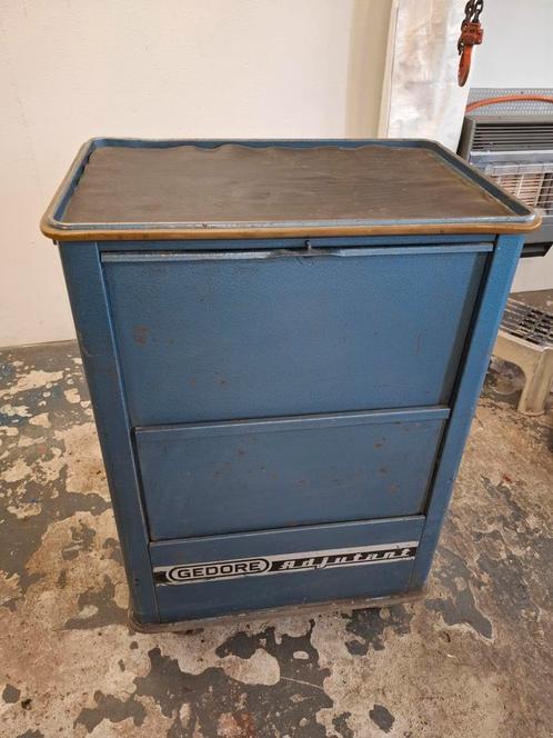 Gedore gereedschapskist met inhoud, Doe-het-zelf en Verbouw, Gereedschapskisten, Gebruikt, Ophalen