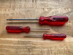 Belzer Schroevendraaiers 3 stuks, Doe-het-zelf en Verbouw, Gereedschap | Handgereedschap, Ophalen of Verzenden, Gebruikt