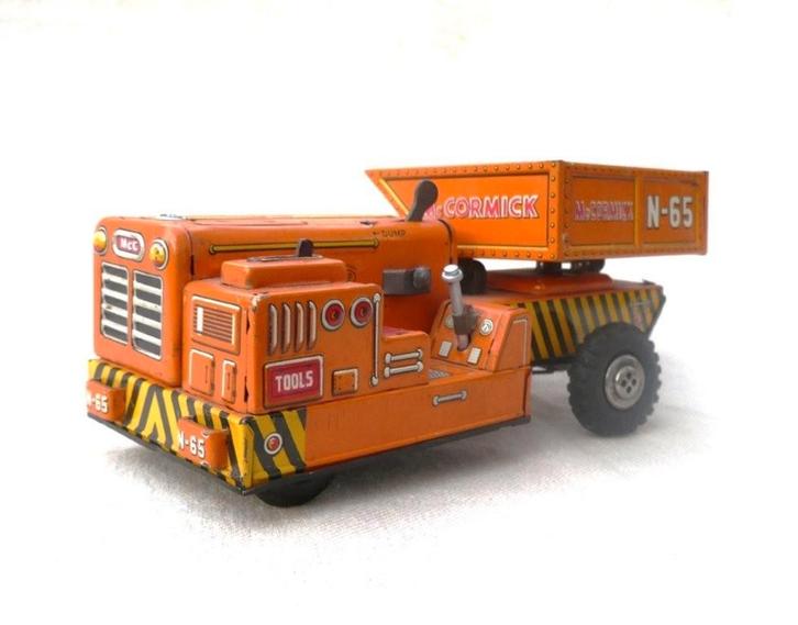 KDP Kyodo Japan Mc Cormick N-65 dumptruck, blik, jaren 50., Antiek en Kunst, Antiek | Speelgoed, Ophalen of Verzenden