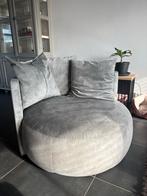 Stijlvolle Fauteuil Table de Sud Grijs/ Groen, Ophalen, 100 tot 125 cm, Zo goed als nieuw, 100 tot 125 cm