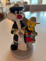 Sylvester en Tweety Looney tunes 10 cm kunststof, Ophalen of Verzenden, Looney Tunes, Zo goed als nieuw, Beeldje of Figuurtje