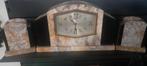 Mooi marmeren klokkenstel, Antiek en Kunst, Antiek | Klokken, Ophalen
