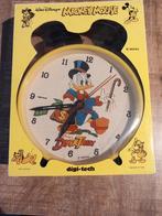 Vintage Ducktales Wekker - Jaren 70, Gebruikt, Beeldje of Figuurtje, Unknown, Ophalen of Verzenden