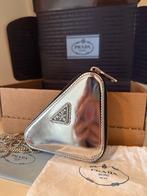 Prada Mini Bag - Silver Metallic, Ophalen of Verzenden, Zo goed als nieuw, Avondtasje, Overige kleuren