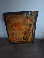 Vintage Carlsberg Reclamebord van Metaal, Ophalen of Verzenden