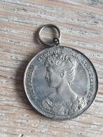 Zilveren munt  hanger 1898, Postzegels en Munten, Munten | Nederland, Ophalen of Verzenden