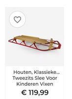 Nieuwe Vixen slee 2 persoons, Ophalen, Nieuw, Hout