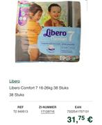 Libero luiers 7, Kinderen en Baby's, Nieuw, Overige merken, Overige typen, Ophalen