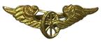 Koperen Spoorwegen Embleem, Ophalen, Gebruikt, Transport, Speldje of Pin