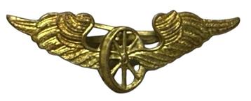 Koperen Spoorwegen Embleem beschikbaar voor biedingen