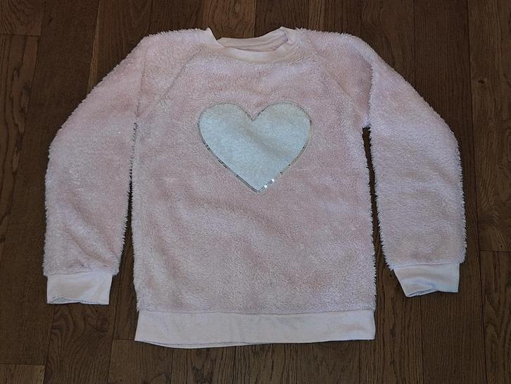 Fluffy trui maat 158/164, Kinderen en Baby's, Kinderkleding | Maat 158, Gebruikt, Meisje, Trui of Vest, Ophalen of Verzenden